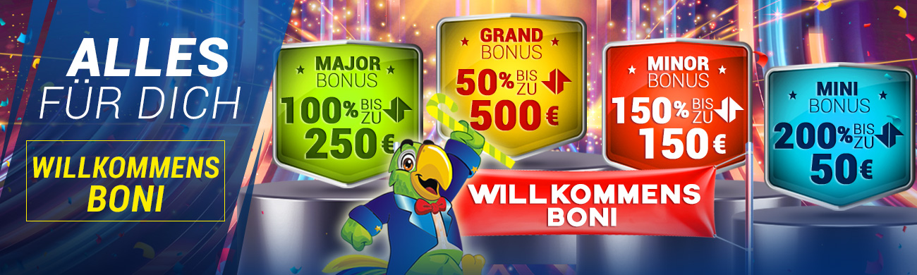 Spassino Casino Willkommenspaket