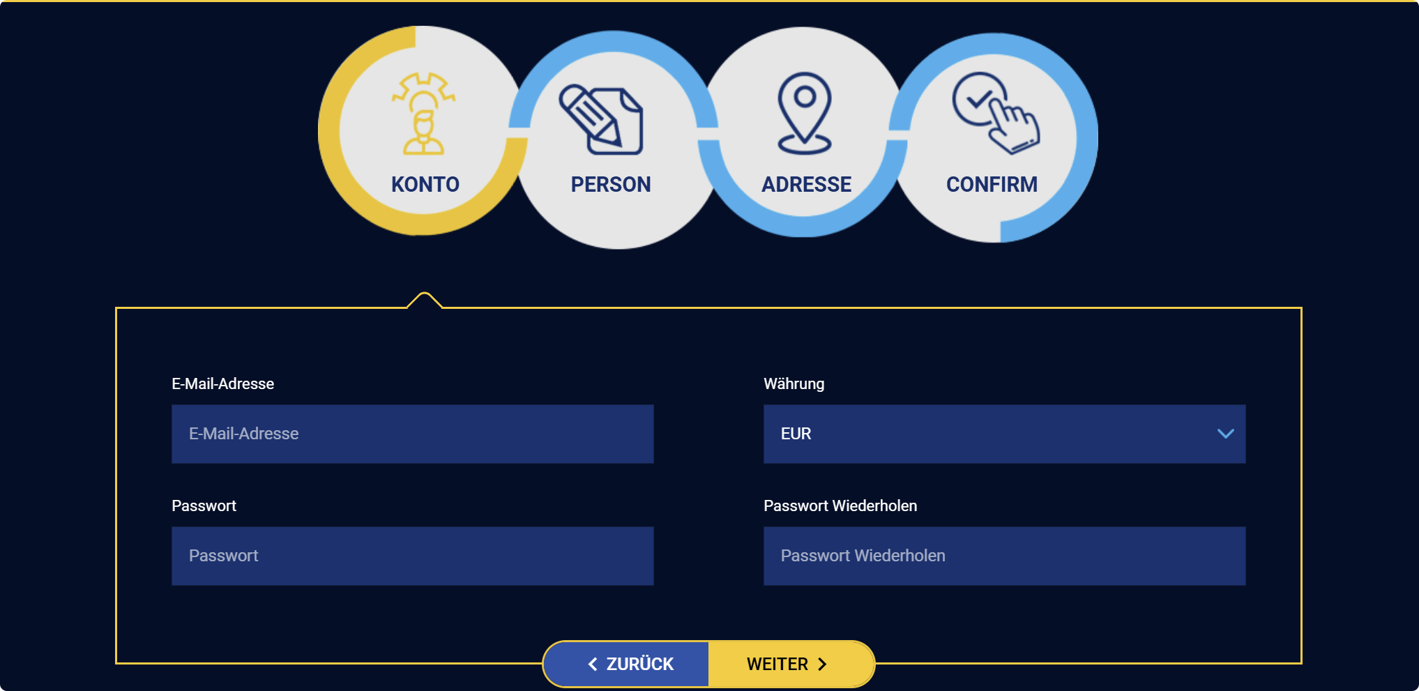 Spassino Casino Registration
